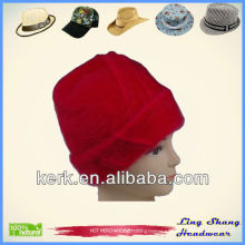 LSA08 High Quality Winter Angora promotional wholesale hat and cap